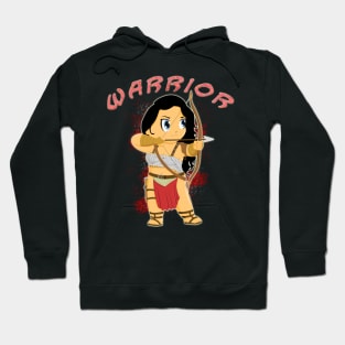 Warrior Woman of the Forest Hoodie